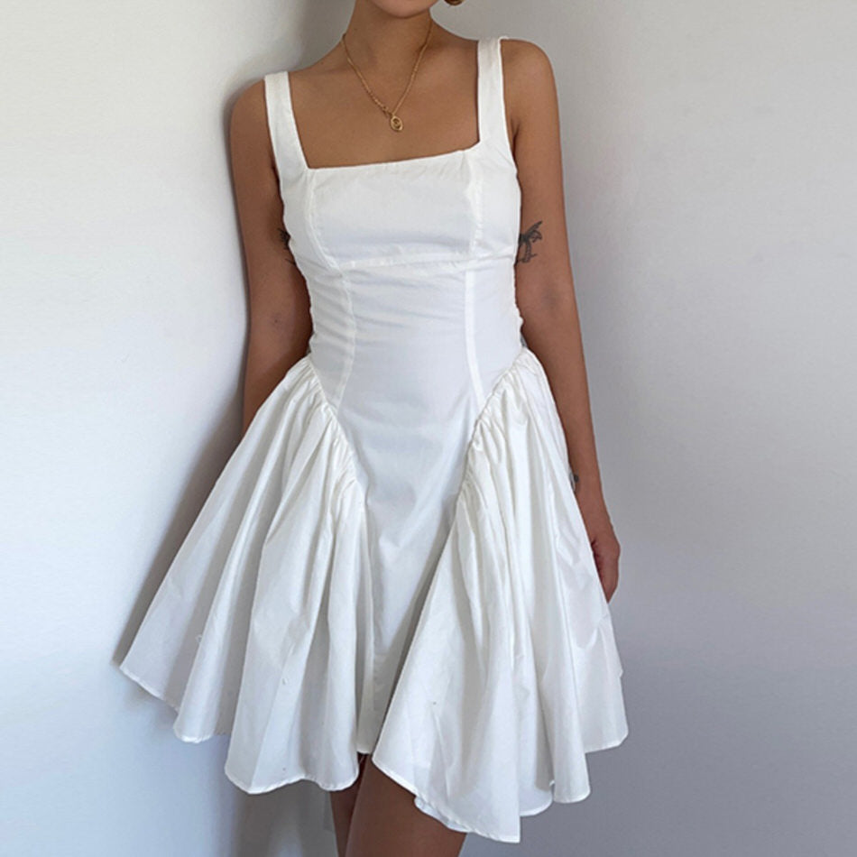 Garden Of Envy Back-Tie Milkmaid Dress - Boogzel Clothing
