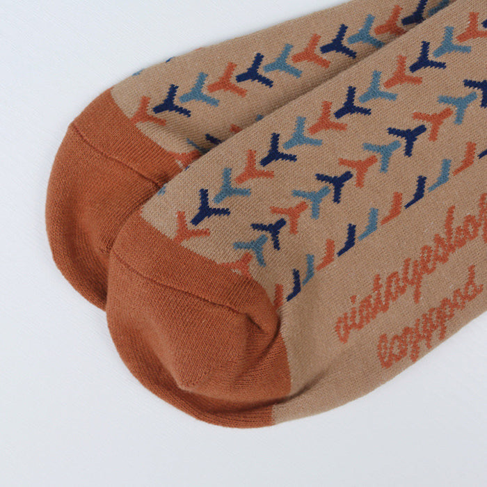 geometry pattern socks boogzel apparel