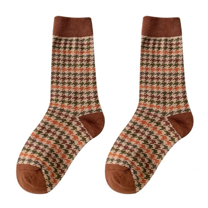houndstooth socks boogzel apparel