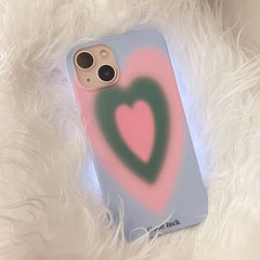 gradient heart iphone case boogzel apparel