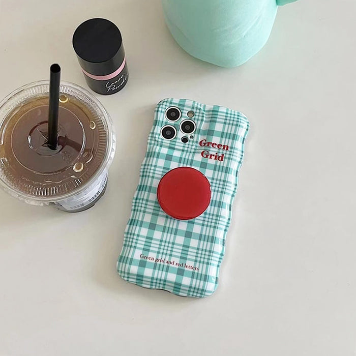 plaid iphone case boogzel apparel