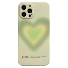 green heart iphone case boogzel apparel