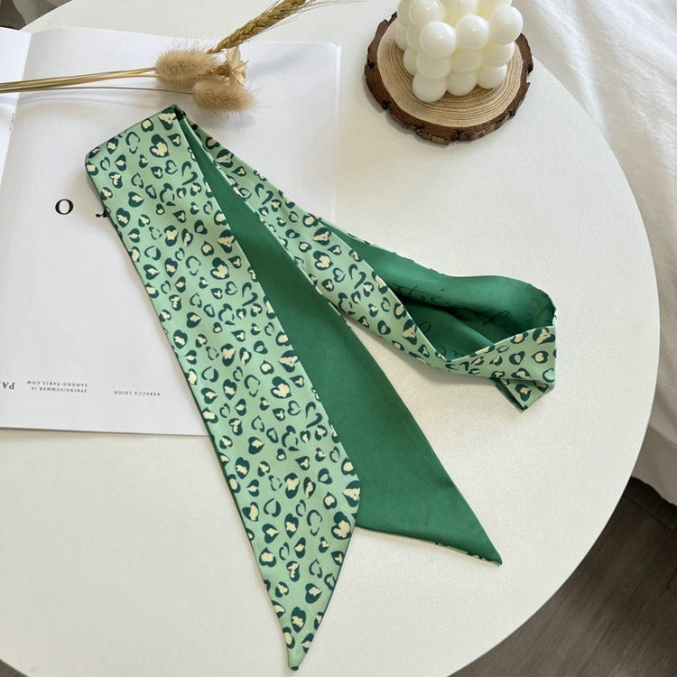 Green Satin Scarf boogzel clothing