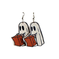 ghost earrings boogzel apparel