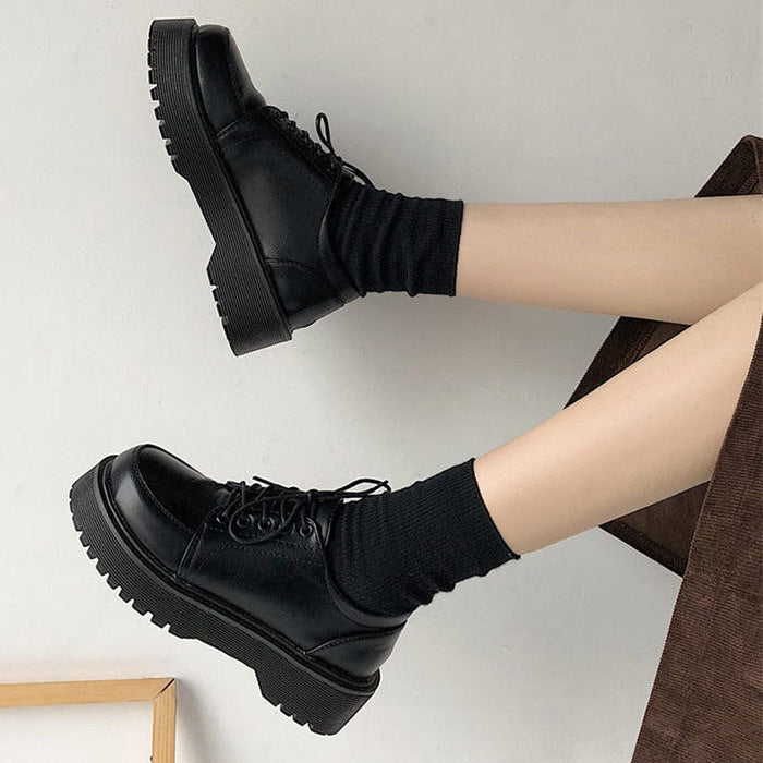 platform oxfords boogzel apparel