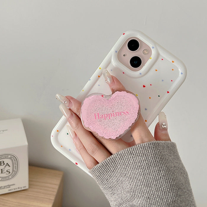 heart pop socket iphone case boogzel apparel