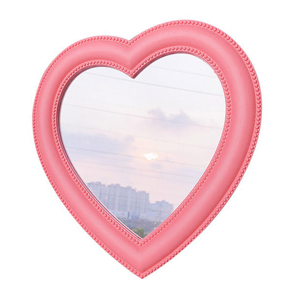 aesthetic heart mirror boogzel apparel