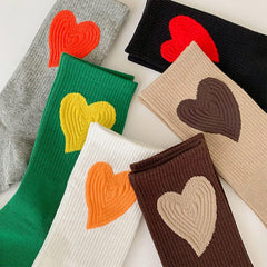 heart embroidery socks boogzel apparel