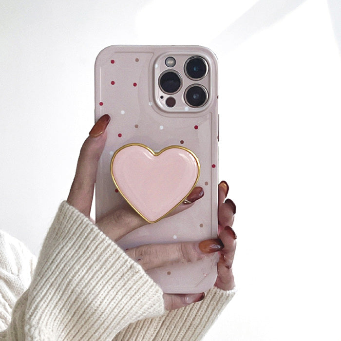 heart pop socket iphone case boogzel apparel
