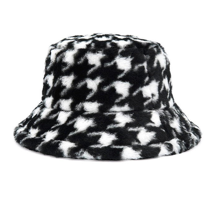 houndstooth bucket hat boogzel apparel