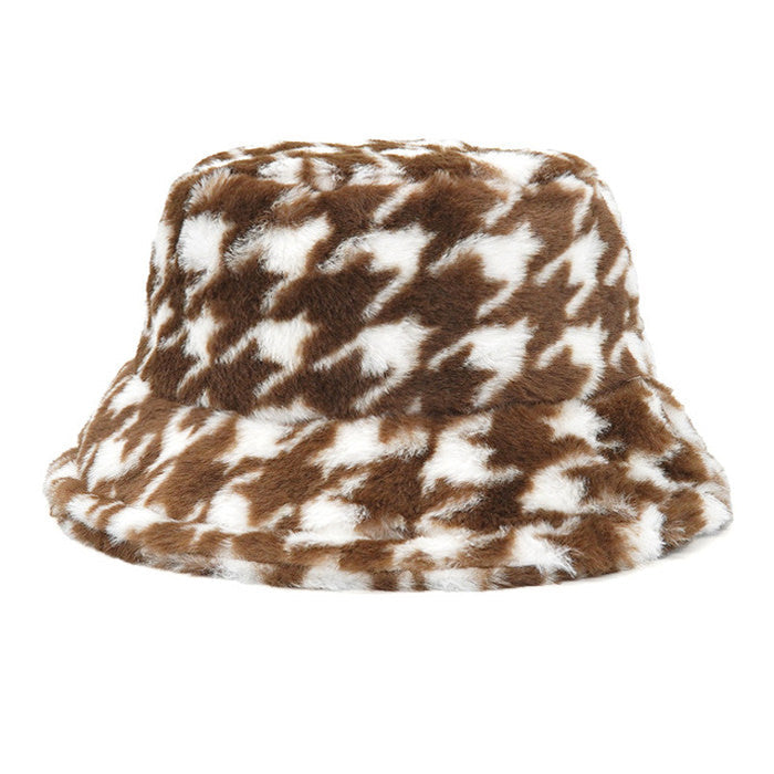 houndstooth bucket hat boogzel apparel