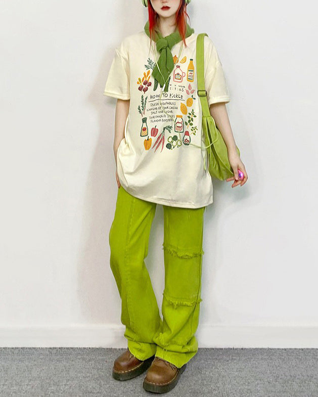  Aesthetic Print Graphic T-Shirt - boogzel clothing