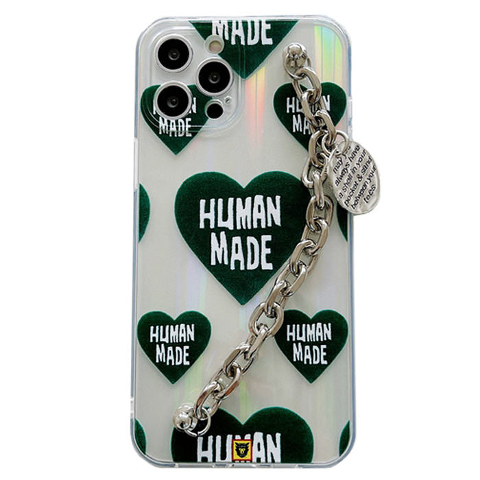 heart chain phone case boogzel apparel