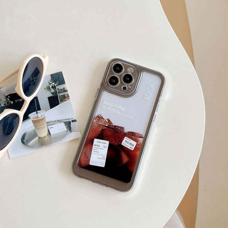 Iced Coffee Aesthetic IPhone Case boogzel clothing