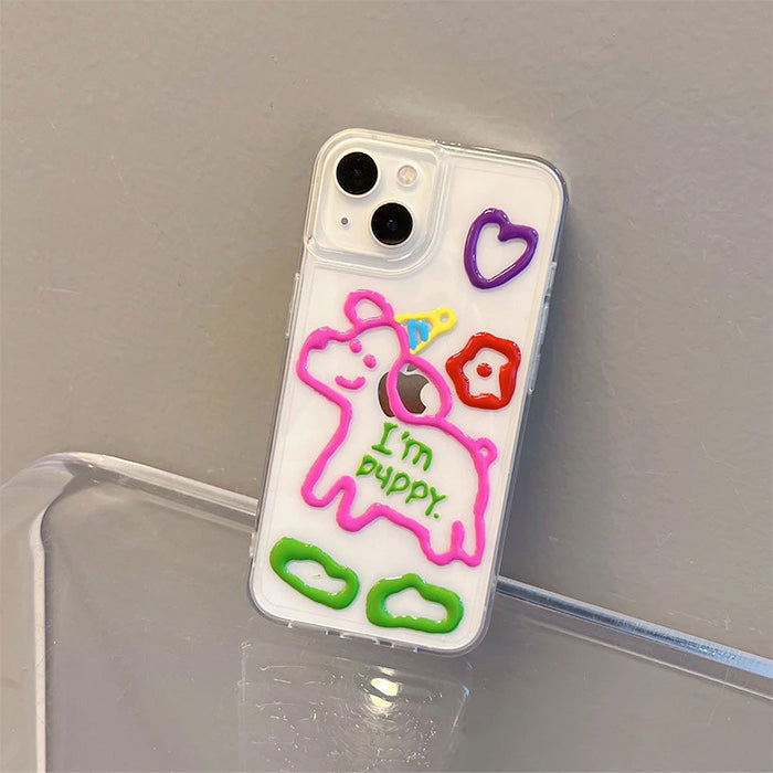 puppy iphone case boogzel apparel