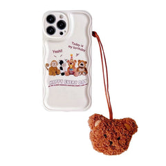 bear iphone case boogzel apparel