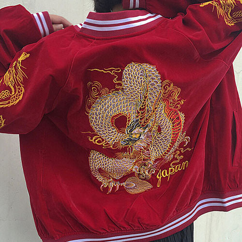 Dragon Bomber Jacket boogzel apparel