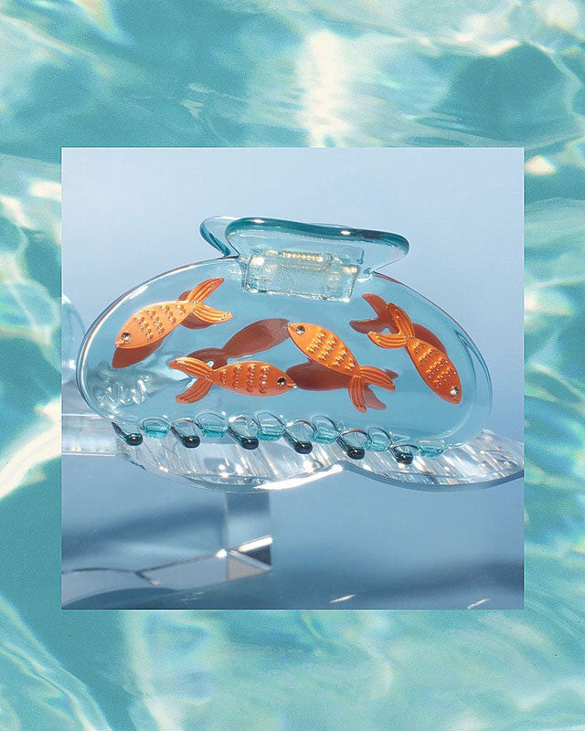 Koi Fish Claw Clip boogzel clothing