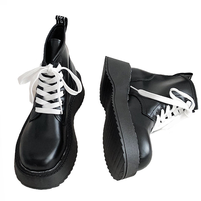 lace up ankle boots boogzel apparel