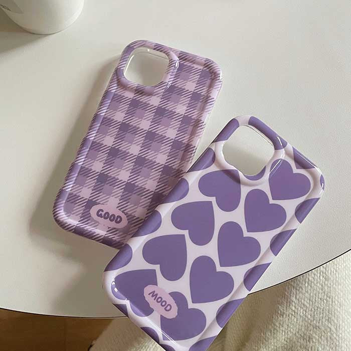 lavender aesthetic iphone case boogzel apparel