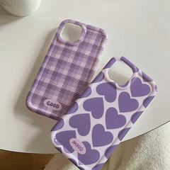 lavender aesthetic iphone case boogzel apparel