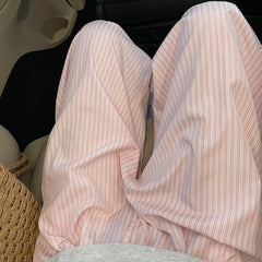 Loose-Fit-Pastel-Pajama-Cotton-Stripe-Pants