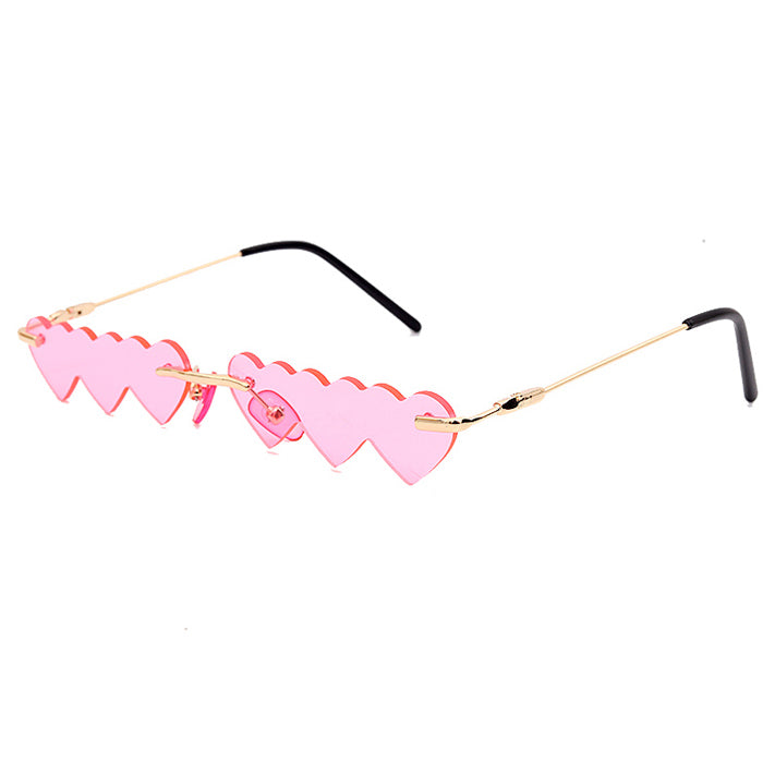 heart shaped sunglasses boogzel apparel