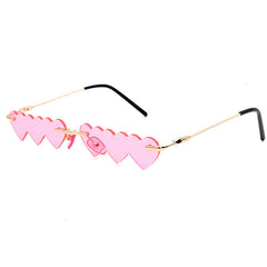 heart shaped sunglasses boogzel apparel