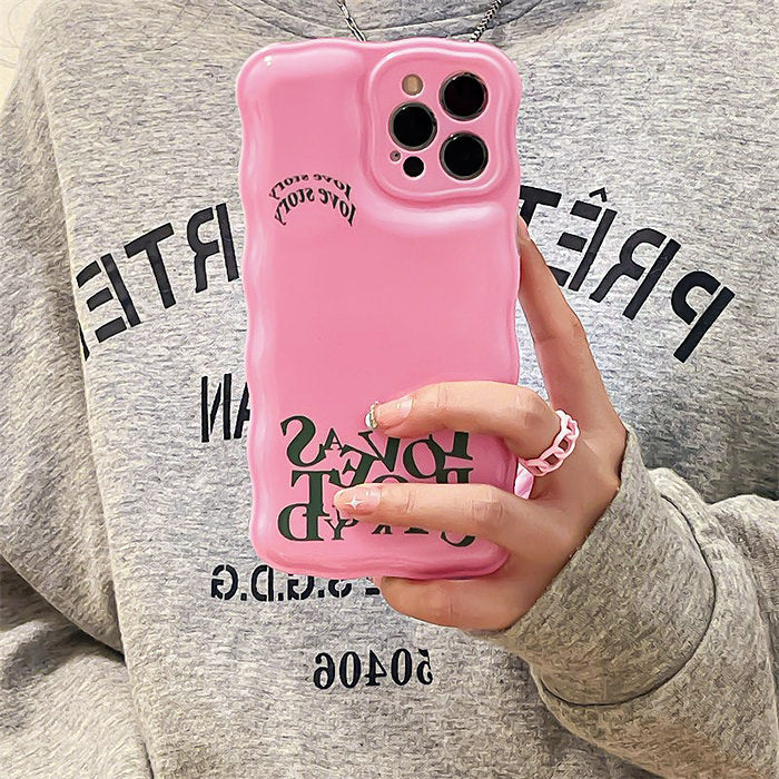 pink aesthetic iphone case boogzel apparel