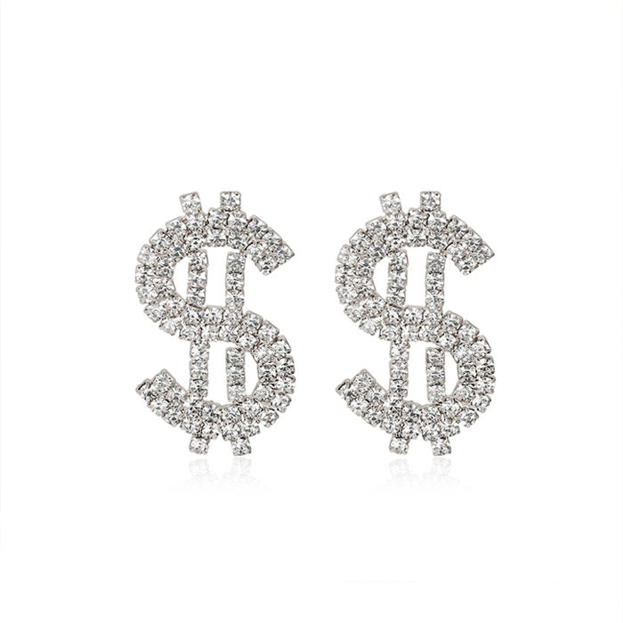 dollar earrings boogzel apparel