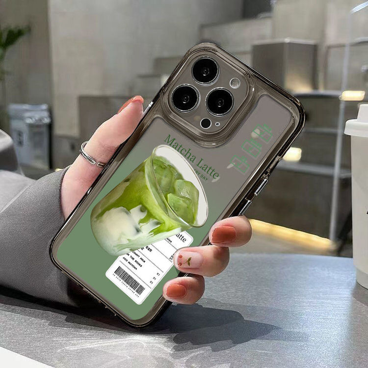 Matcha Latte iPhone Case boogzel clothing