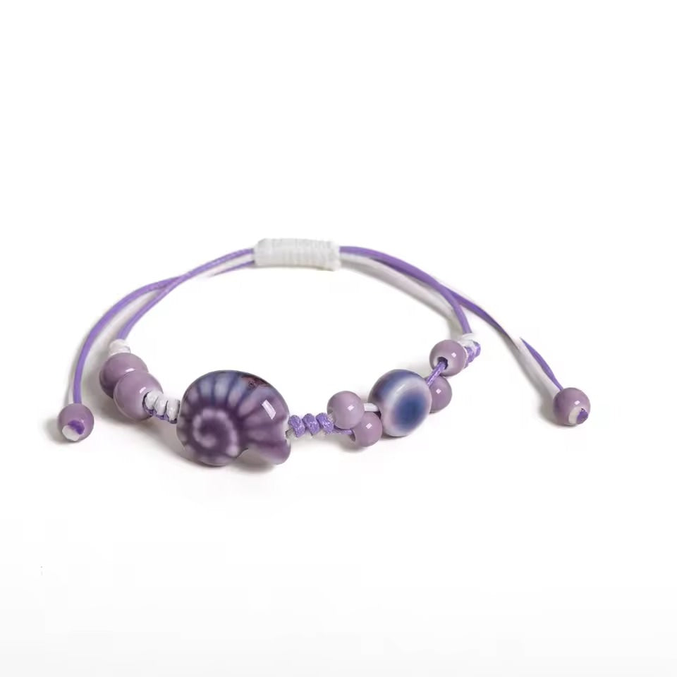 Mermaidcore-Shell-Bead-Bracelet