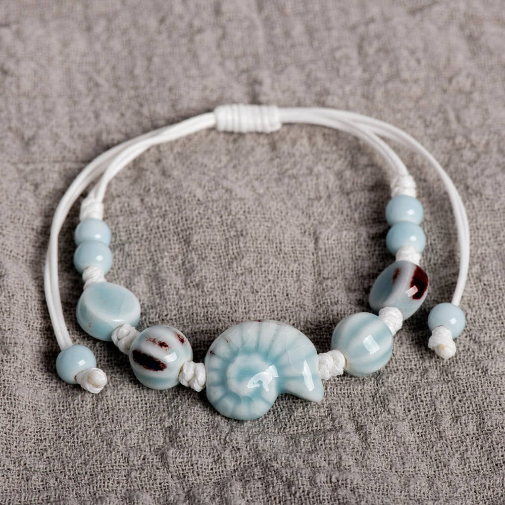 Mermaidcore-Shell-Bead-Bracelet
