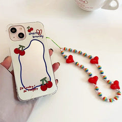 aesthetic cherry iphone case boogzel apparel
