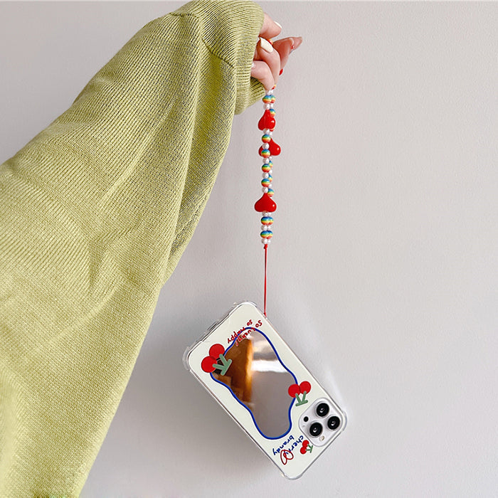 iphone case with beaded chain boogzel apparel