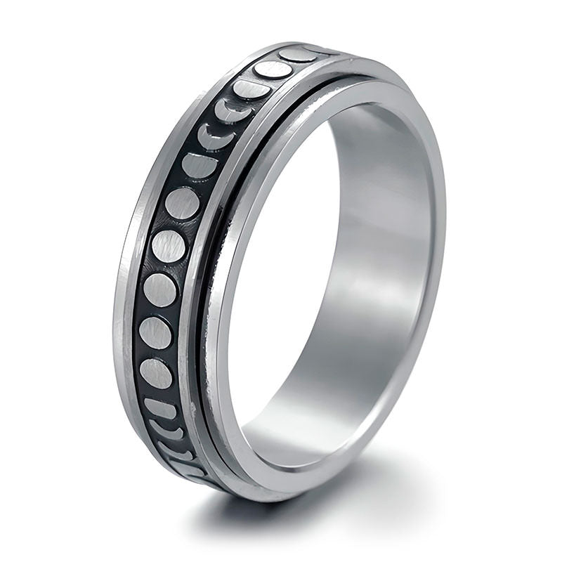 moon phases anxiety ring buy boogzel apparel