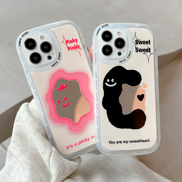 mirror aesthetic phone case boogzel apparel