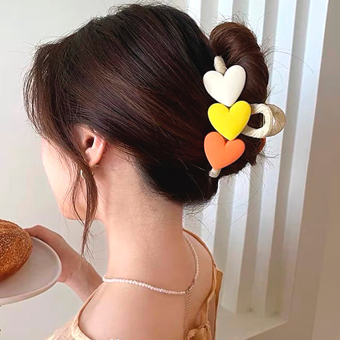 heart hair clip boogzel apparel