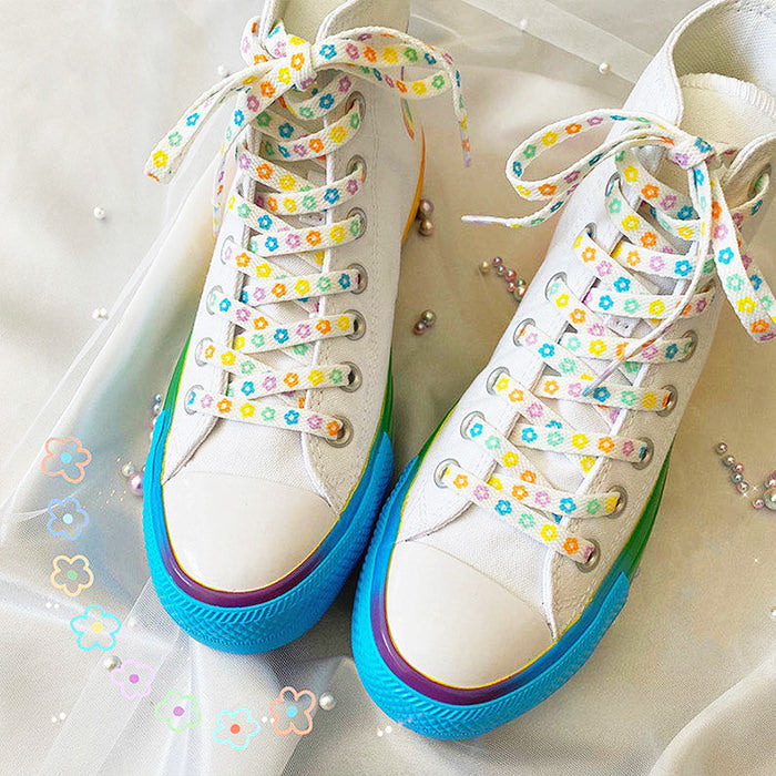 flower shoe laces boogzel apparel