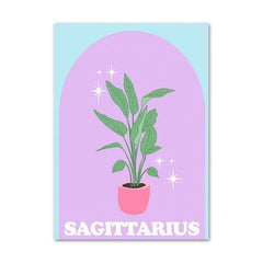 sagittarius pastel poster boogzel apparel