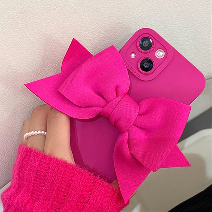 pink bow iphone case boogzel apparel