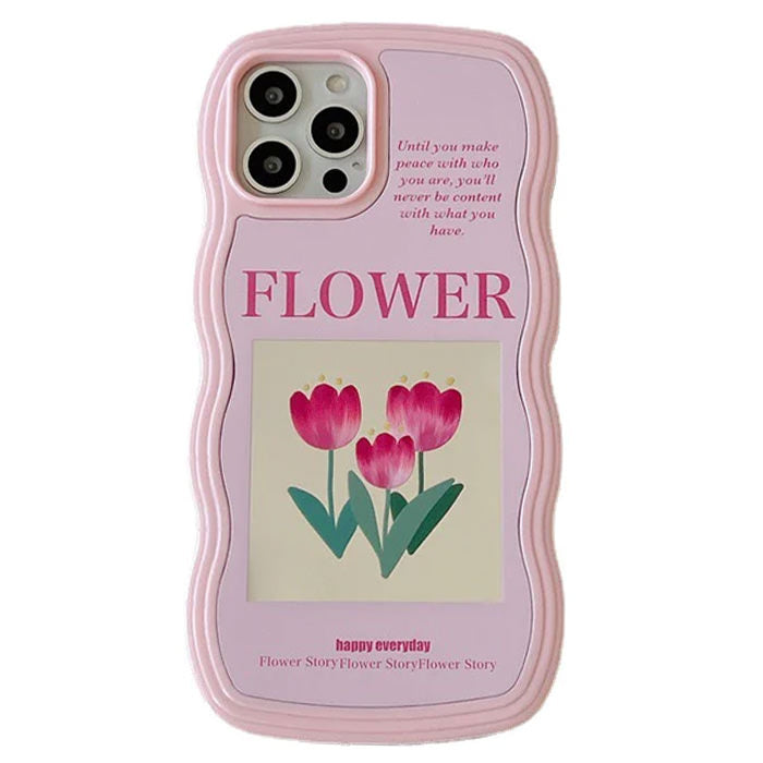 tulips iphone case boogzel apparel