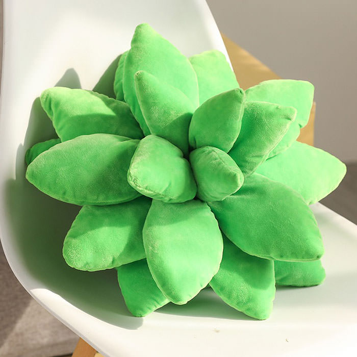 Succulent Pillow boogzel apparel