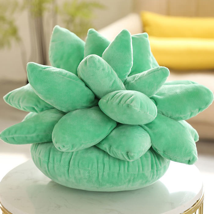 Succulent Pillow boogzel apparel