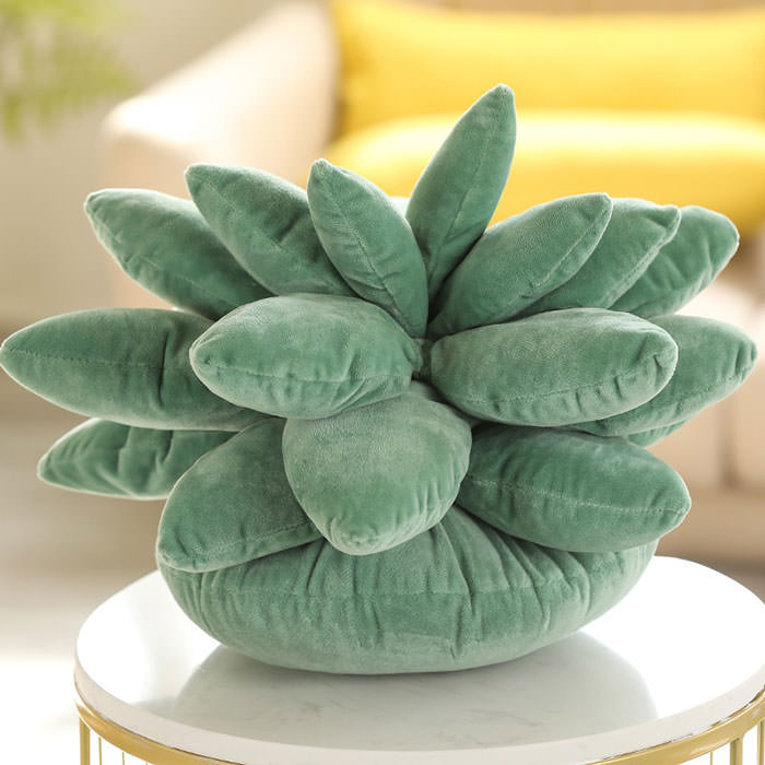 Succulent Pillow boogzel apparel