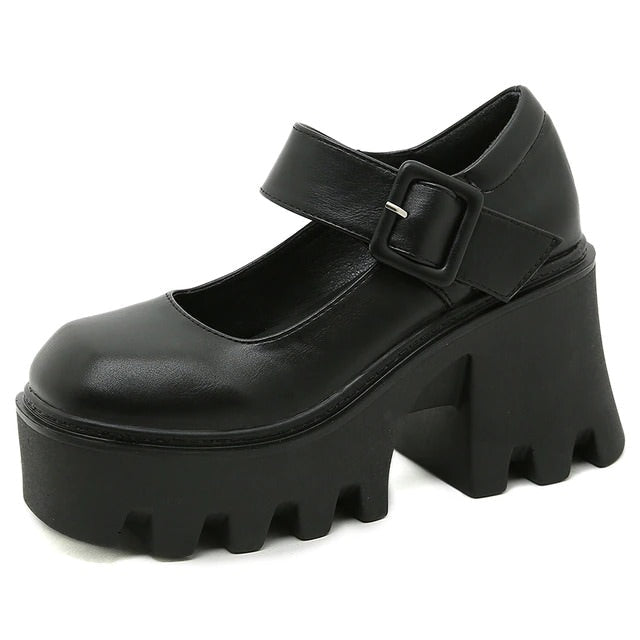 Platform Mary Janes boogzel apparel