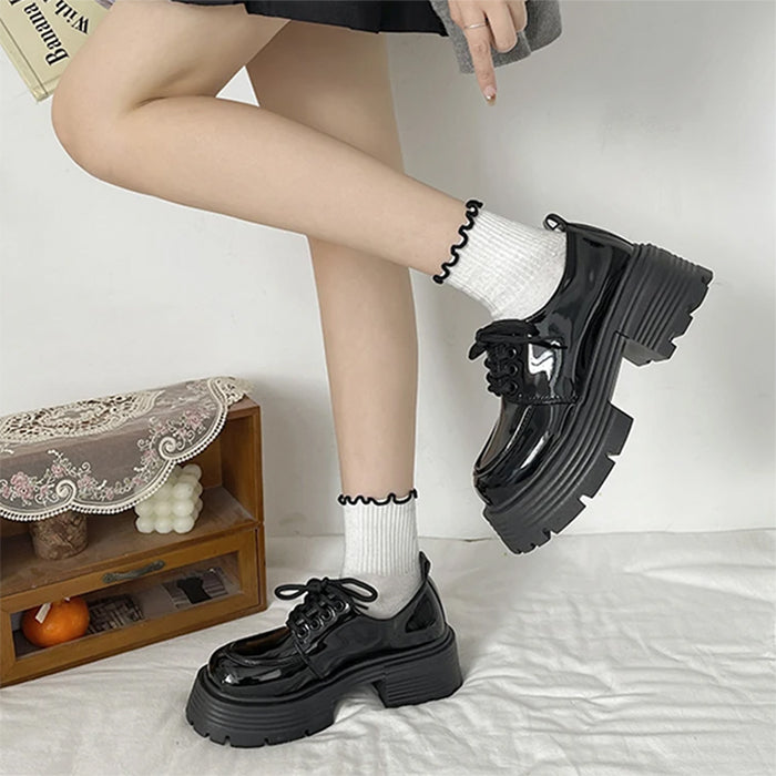platform oxford shoes boogzel apparel