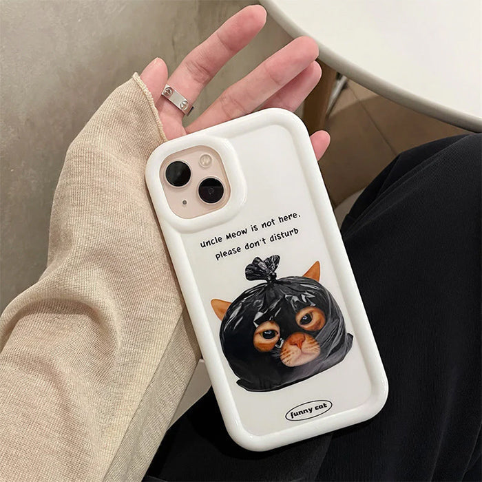 aesthetic cat iphone case boogzel apparel
