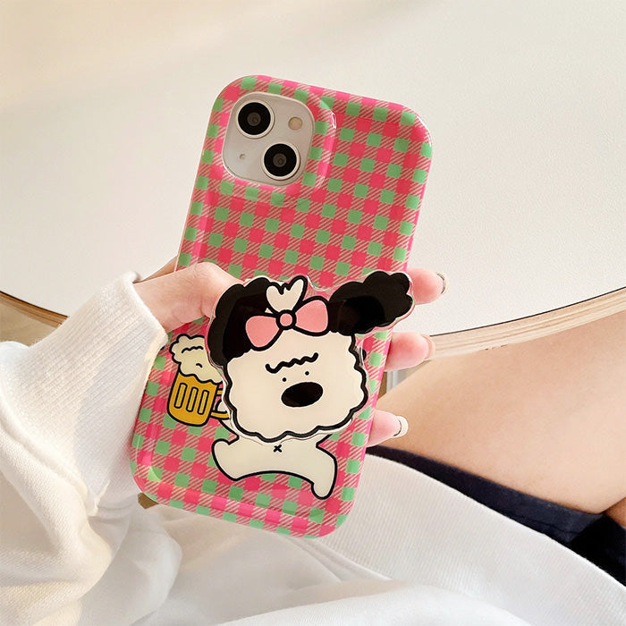 plaid iphone case boogzel apparel