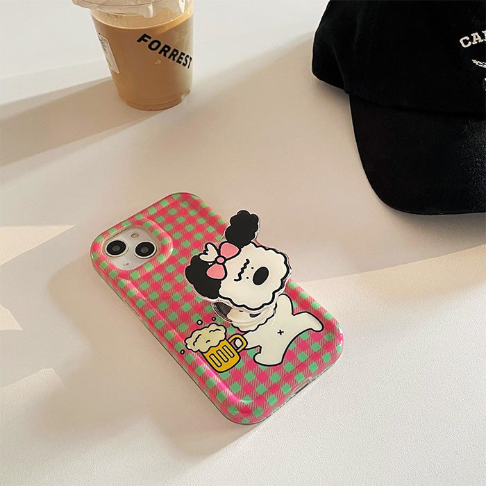 plaid aesthetic iphone case boogzel apparel